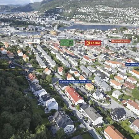 And Modern Terraced House In Apartment Bergen